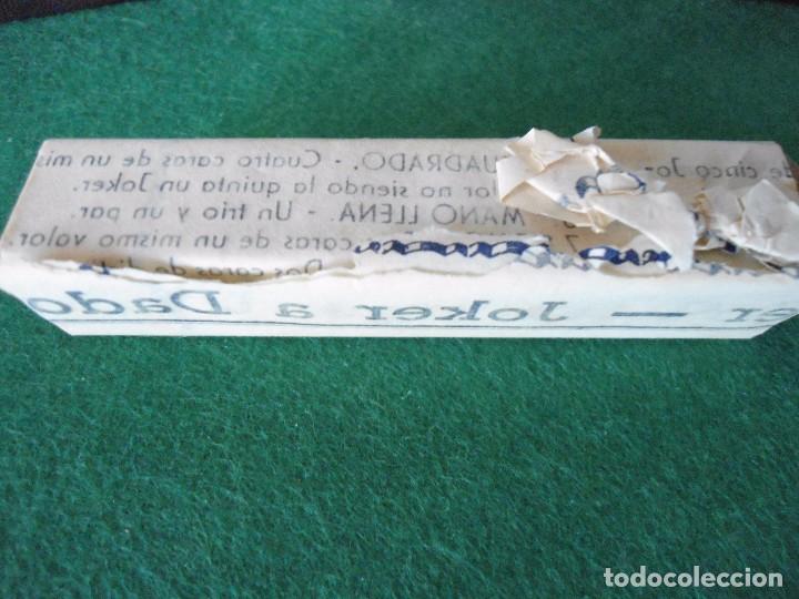 Juegos antiguos: ANTIGUO JUEGO DE DADOS DE MADERA - Foto 4