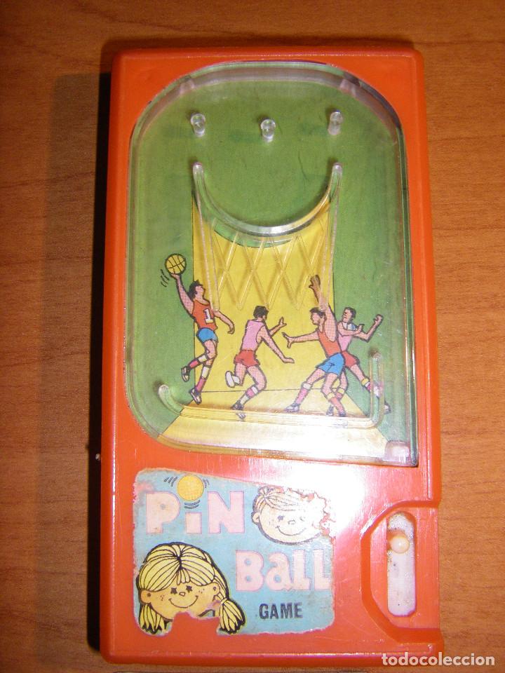 Juegos antiguos: Pin ball game de bolsillo. funciona - Foto 2
