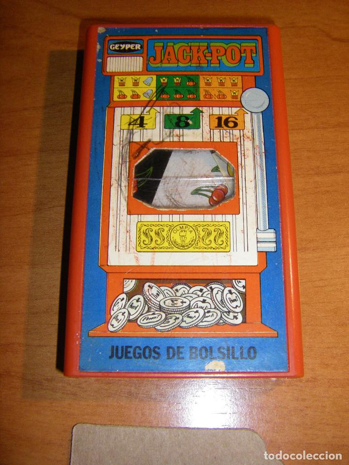 Juegos antiguos: M&aacute;quina jackpot de bolsillo - Foto 2