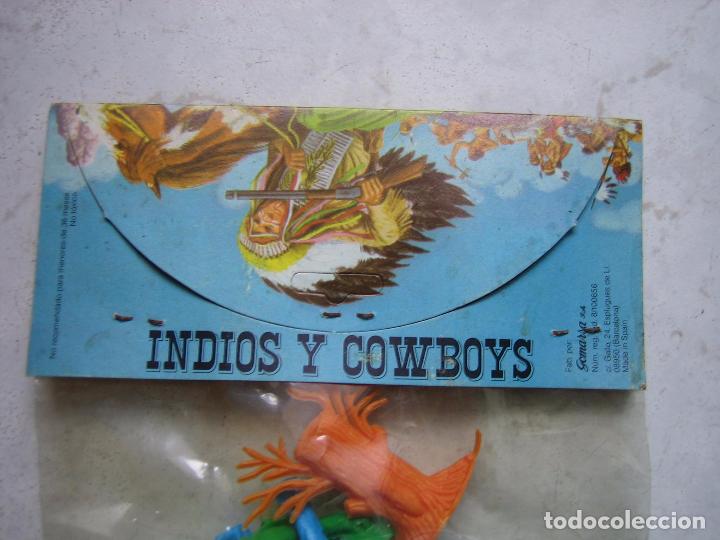 Juegos antiguos: Blister de indios y vaqueros de Gomarsa - Foto 5