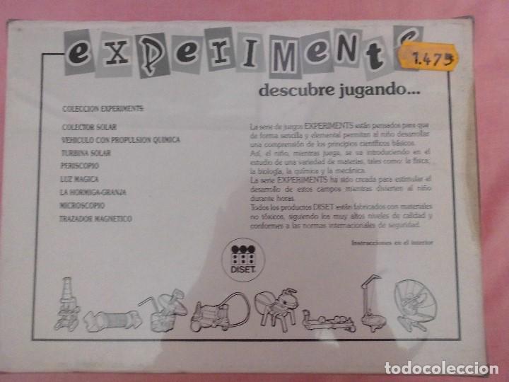 Juegos antiguos: EXPERIMENTS DE DISET NUEVO EN CAJA - Foto 3