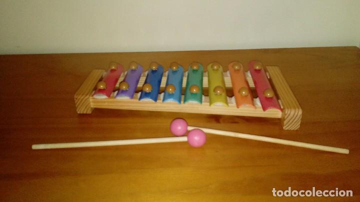Jeux Anciens: Xil&oacute;fono Instrumento musical infantil