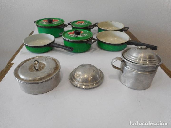 Juegos antiguos: Dos juegos de ollas y perolas - Foto 3