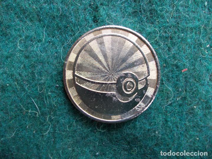 Juegos antiguos: Moneda Pokemon - Foto 1