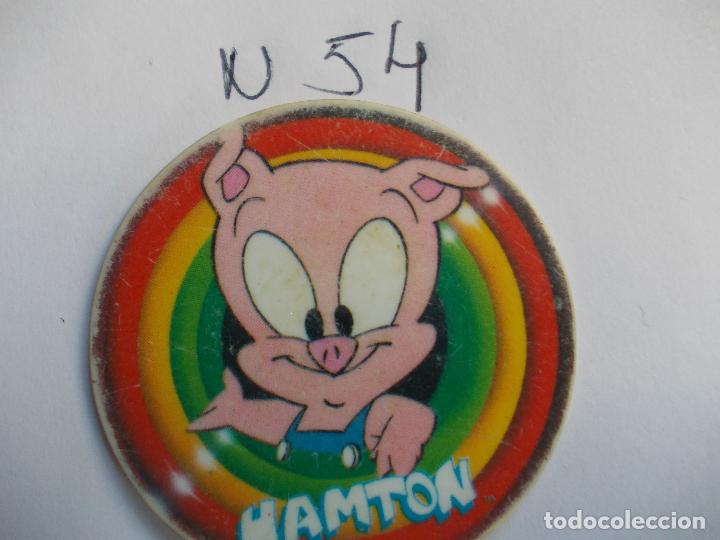 Juegos antiguos: Mega tazo Tin y toon n&ordm; 54 - Foto 1