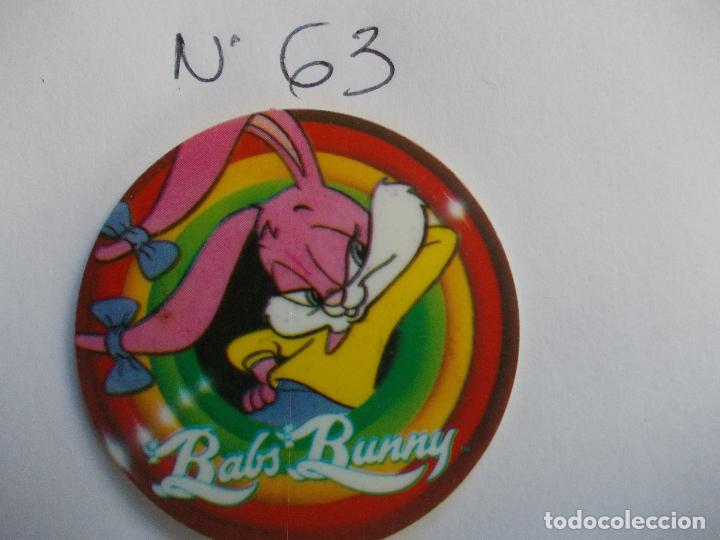 Juegos antiguos: Mega tazo Tin y toon n&ordm; 63 - Foto 1