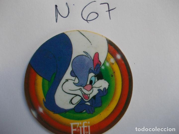 Juegos antiguos: Mega tazo Tin y toon n&ordm; 67 - Foto 1