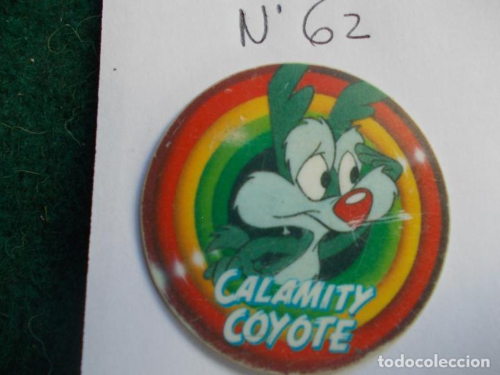 Juegos antiguos: Mega tazo Tin y toon n&ordm; 62 - Foto 1
