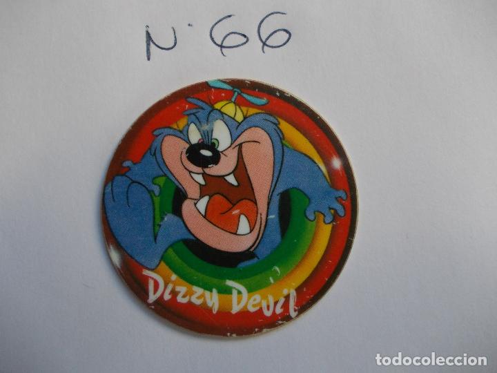 Juegos antiguos: Mega tazo Tin y toon n&ordm; 66 - Foto 1