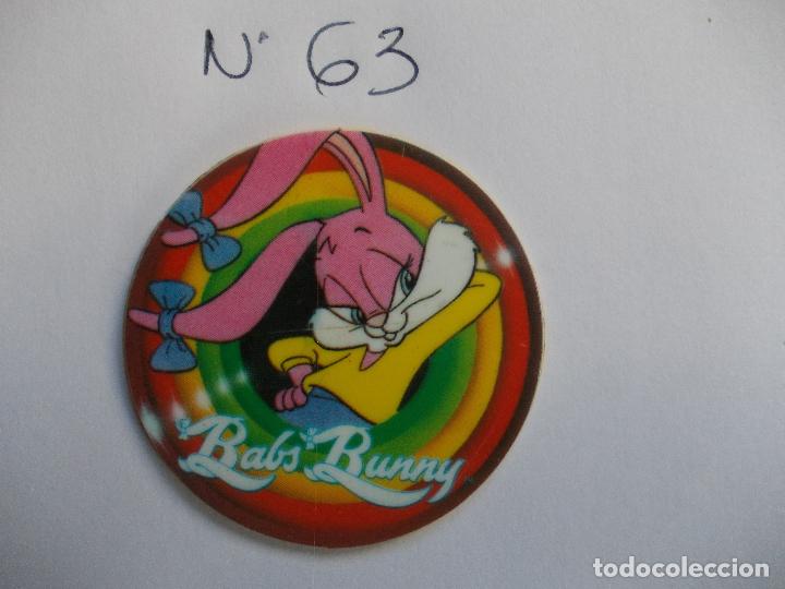 Juegos antiguos: Mega tazo Tin y toon n&ordm; 63 - Foto 1