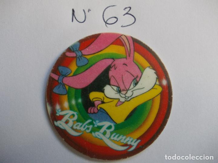 Juegos antiguos: Mega tazo Tin y toon n&ordm; 63 - Foto 1