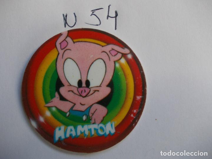 Juegos antiguos: Mega tazo Tin y toon n&ordm; 54 - Foto 1