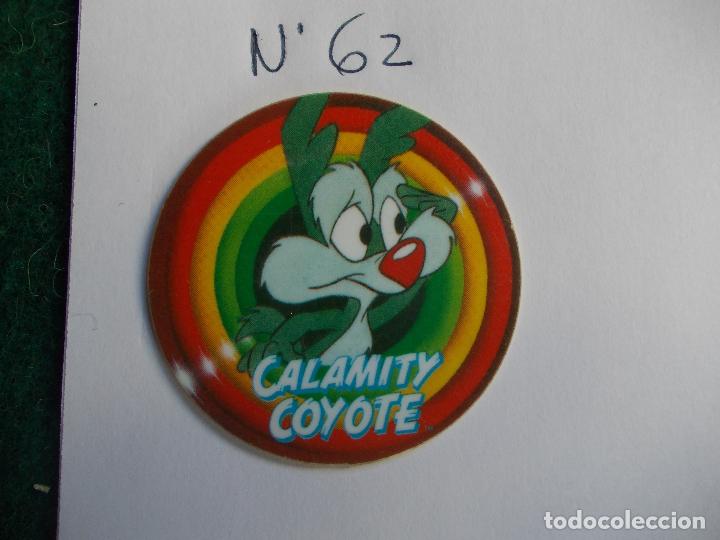Juegos antiguos: Mega tazo Tin y toon n&ordm; 62 - Foto 1
