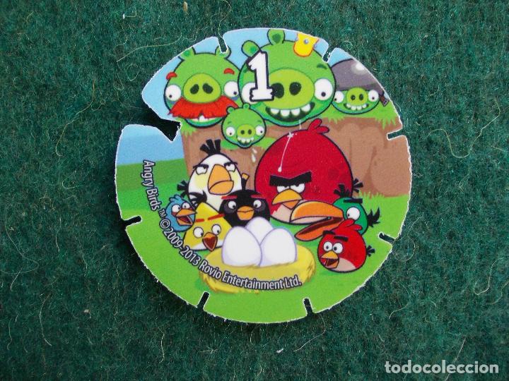 Juegos antiguos: Tazo Angry Birds n&ordm; 1 - Foto 1