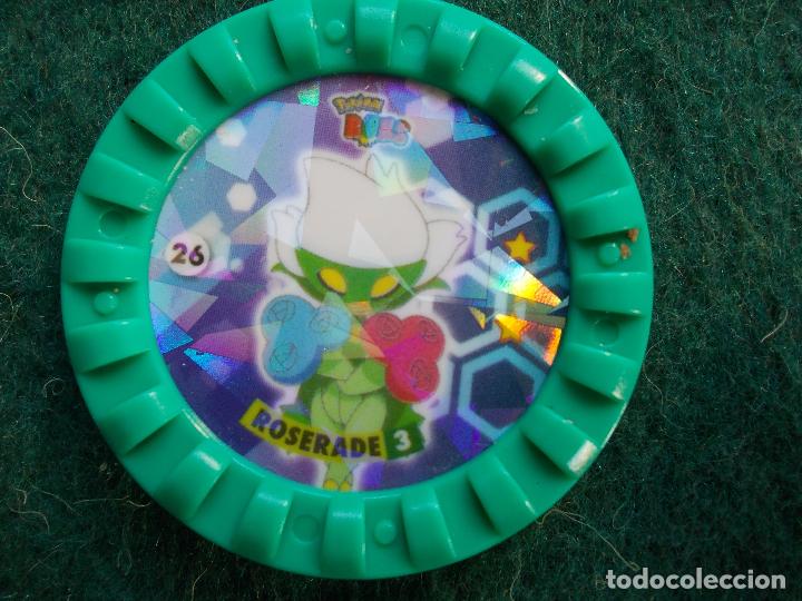 Juegos antiguos: Tazo Pokemon roks n&ordm; 26 - Foto 1