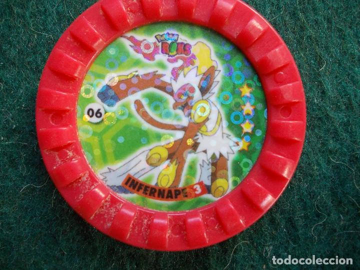 Juegos antiguos: Tazo Pokemon roks n&ordm; 6 - Foto 1