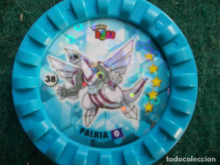 Juegos antiguos: Tazo Pokemon roks n&ordm; 38 - Foto 1