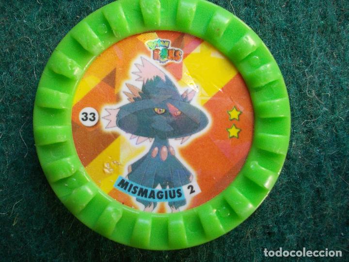 Juegos antiguos: Tazo Pokemon roks n&ordm; 33 - Foto 1
