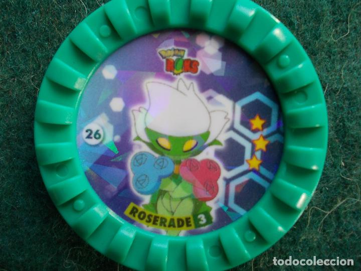 Juegos antiguos: Tazo Pokemon roks n&ordm; 26 - Foto 1