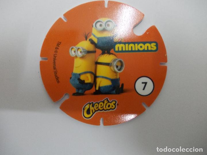 Juegos antiguos: Tazos Cheetos Minions n&ordm; 7 - Foto 1