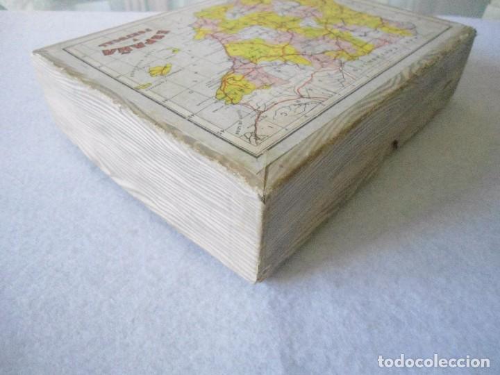 Juegos antiguos: ANTIGUO ROMPECABEZAS EN CARTON DE BORRAS - Foto 3