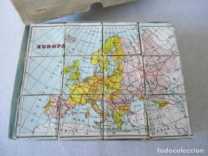 Juegos antiguos: ANTIGUO ROMPECABEZAS EN CARTON DE BORRAS - Foto 6