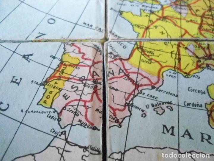 Juegos antiguos: ANTIGUO ROMPECABEZAS EN CARTON DE BORRAS - Foto 7