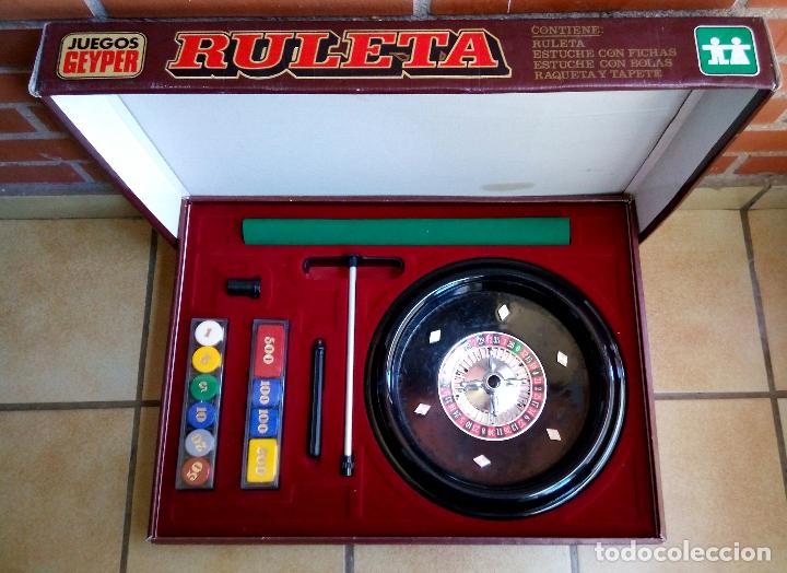 Juegos antiguos: Juego de Mesa Ruleta Geyper - Foto 4