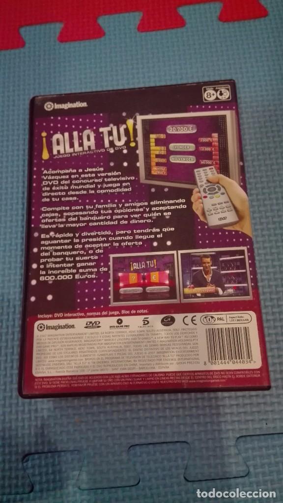 Juegos antiguos: DVD INTERACTIVO ALLA TU JESUS VAZQUEZ - Foto 3