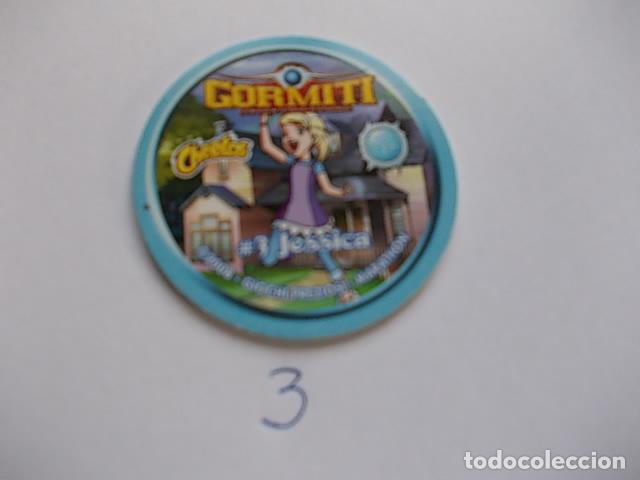 Juegos antiguos: Gormiti 2008 tazos n&ordm; 3 - Foto 1