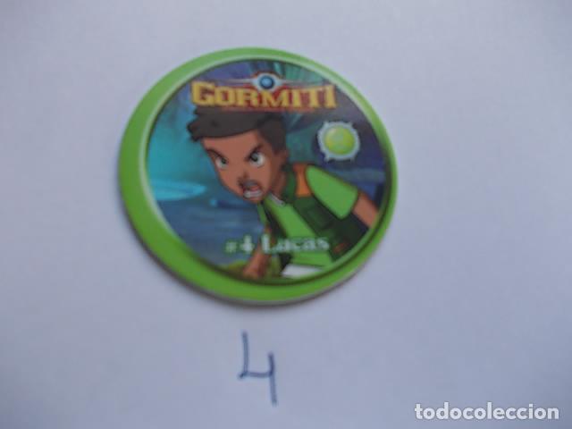 Juegos antiguos: Gormiti 2008 tazos n&ordm; 4 - Foto 1