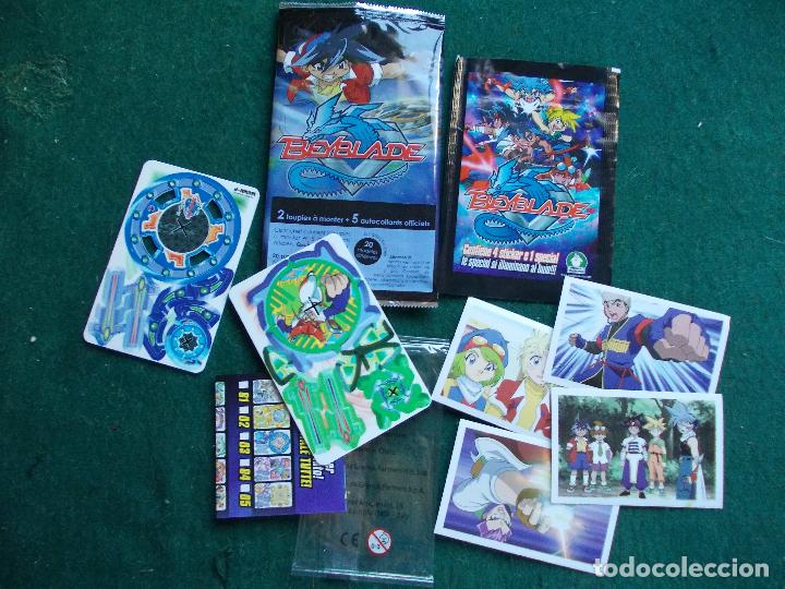 Juegos antiguos: sobre con 5 cromos y dos voladores sin abrir - Foto 1
