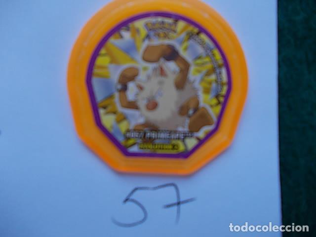 Juegos antiguos: Tazo Pokemon Evolution 2 n&ordm; 57 - Foto 1