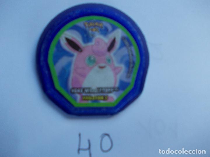 Juegos antiguos: Tazo Pokemon Evolution 2 n&ordm; 40 - Foto 1