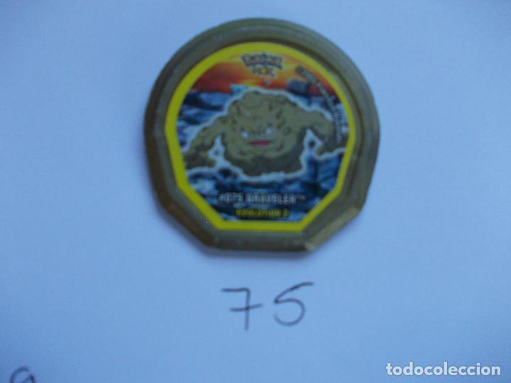 Juegos antiguos: Tazo Pokemon Evolution 2 n&ordm; 75 - Foto 1