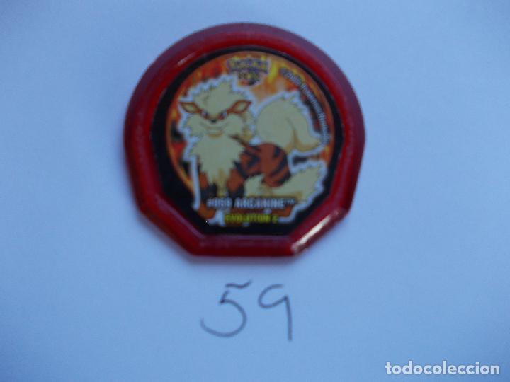 Juegos antiguos: Tazo Pokemon Evolution 2 n&ordm; 59 - Foto 1