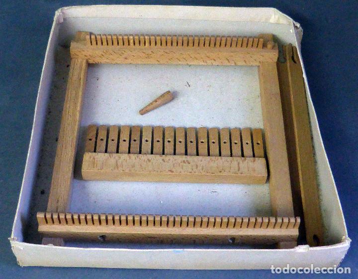 Juegos antiguos: Telar infantil madera a&ntilde;os 40 - 50 - Foto 1