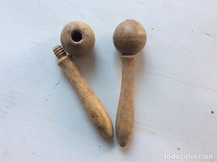 Juegos antiguos: MANGOS DE MADERA PARA COMBA DE LOS A&Ntilde;OS 70 - Foto 1