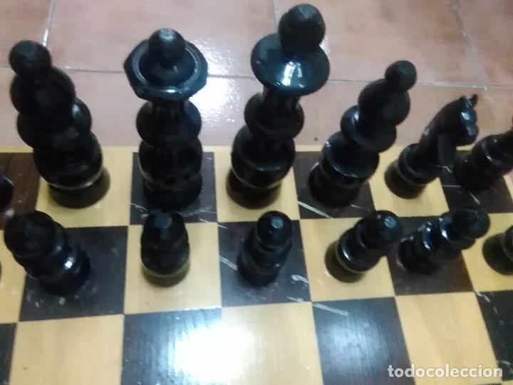 Juegos antiguos: Ajedrez tama&ntilde;o grande - Foto 4