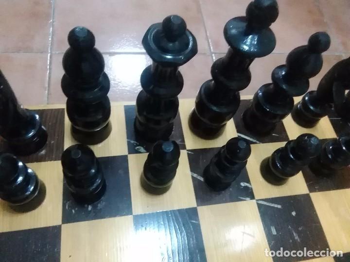 Juegos antiguos: Ajedrez tama&ntilde;o grande - Foto 5