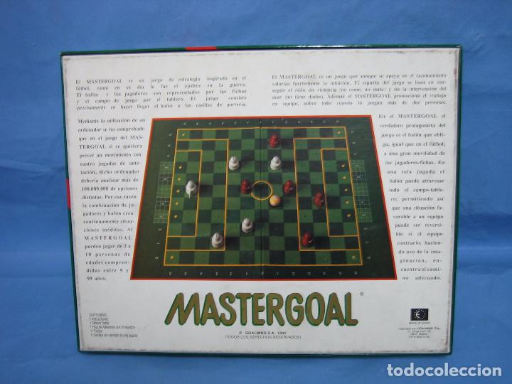 Juegos antiguos: B.uego mastergoal de Goalming S.A 1992 - Foto 7