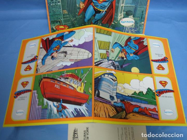 Juegos antiguos: B. Juego Mesa Superman de Papirots. - Foto 4