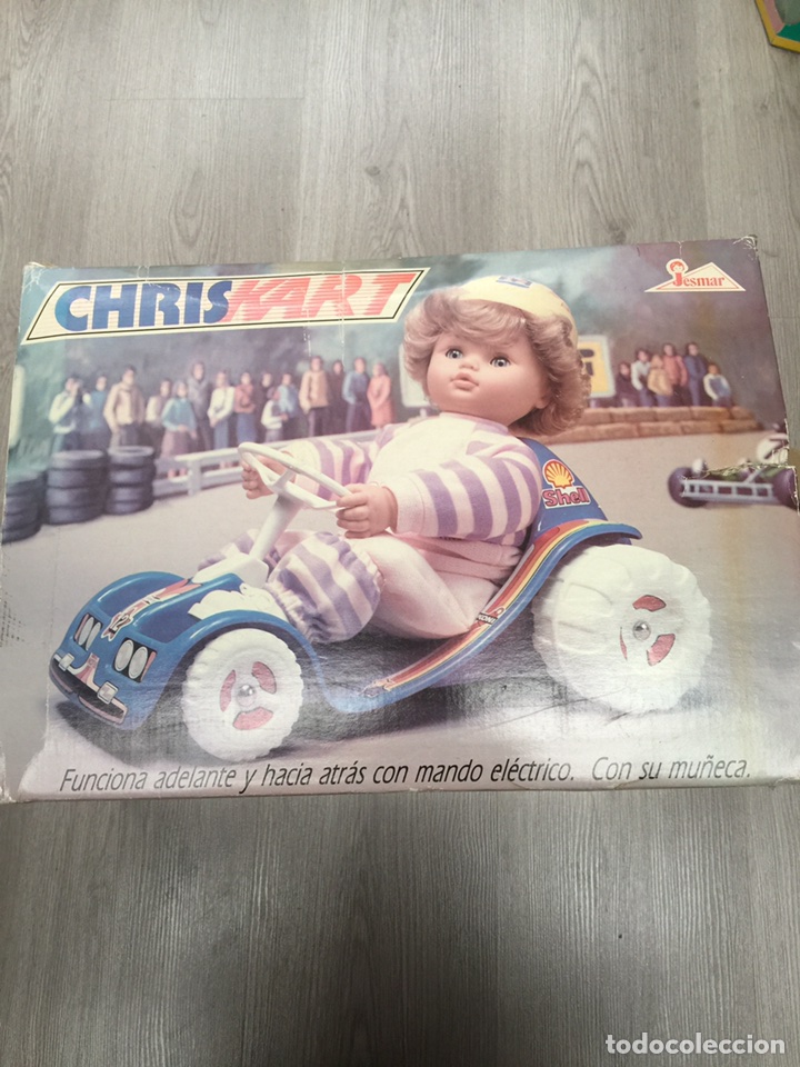 Juegos antiguos: Juguete coche con mu&ntilde;eca jesmar sin usar - Foto 2