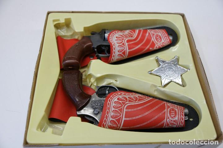 Juegos antiguos: Set pistolero AVC Ref.131 Made in Spain - Foto 5