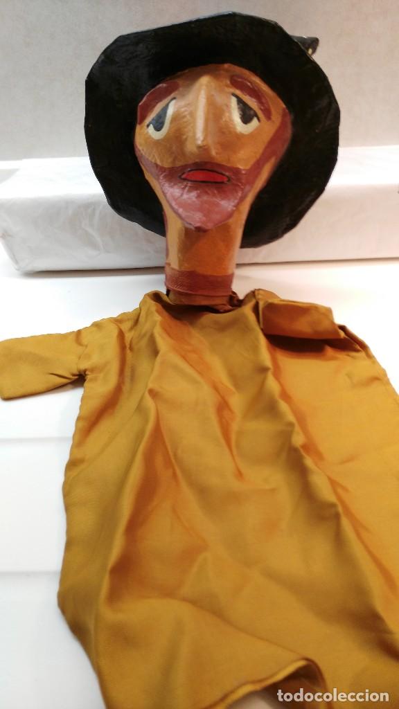 Juegos antiguos: Marionetas de mano papel mache - Foto 4
