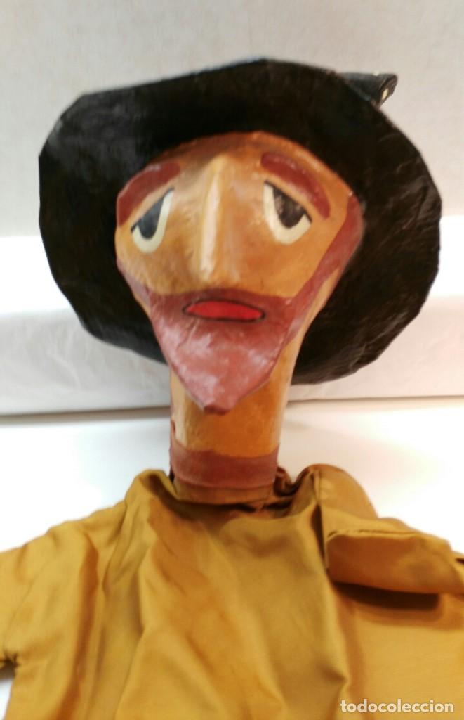 Juegos antiguos: Marionetas de mano papel mache - Foto 5