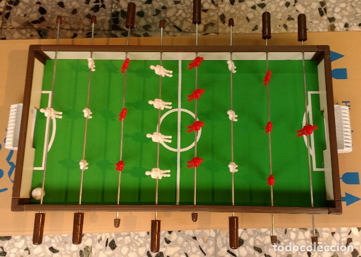 Juegos antiguos: FUTBOLIN MADERA DE JUMAC - Foto 1