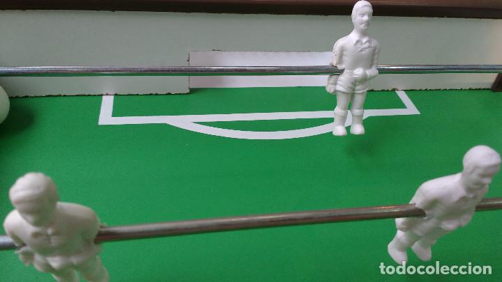 Juegos antiguos: FUTBOLIN MADERA DE JUMAC - Foto 4