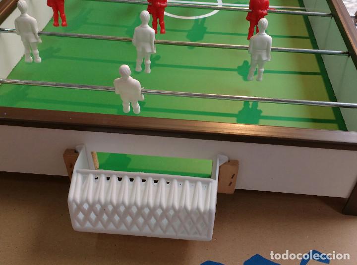 Juegos antiguos: FUTBOLIN MADERA DE JUMAC - Foto 5