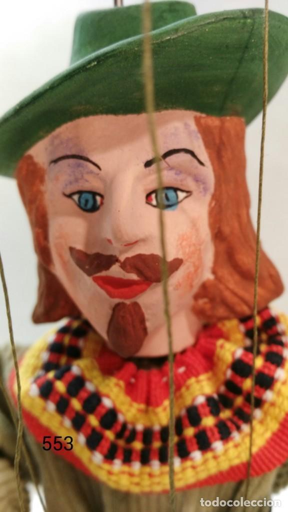 Juegos antiguos: Tres marionetas P. Mach&eacute; - Foto 3